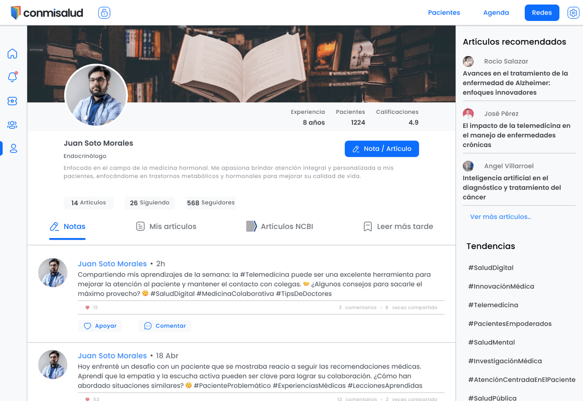 Imagen 2 del proyecto ConMiSalud - Gestión de Historial Médico